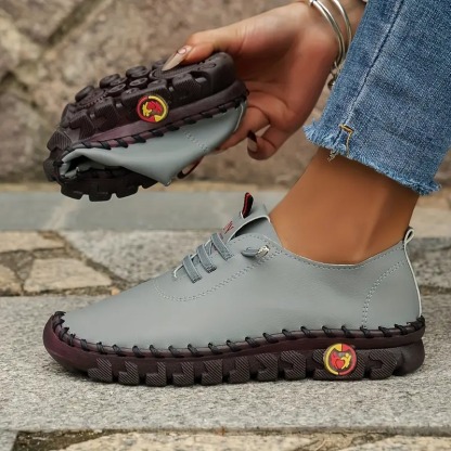 Women's Solid Color Flatform Shoes