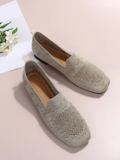 Women Comfortable Arch Support Non-Slip Flat Shoes