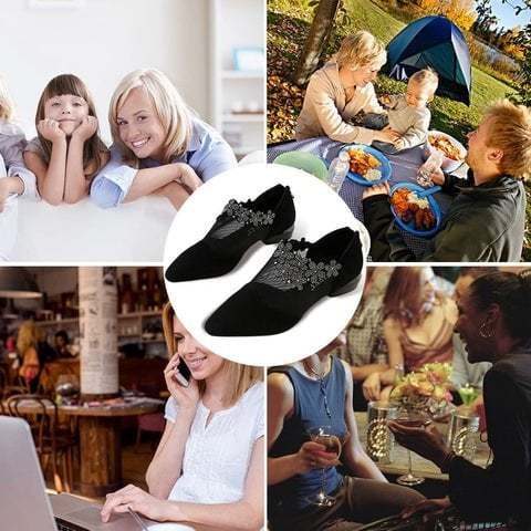 Women's comfortable zippered sexy shoes