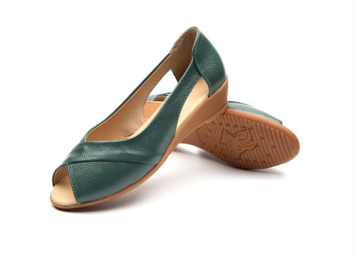 Women's Sandals for Bunions Ladies Fashion Summer Solid Color Fabric Casual