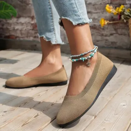 Women Comfortable Breathable Slip On Arch Support Casual Shoes