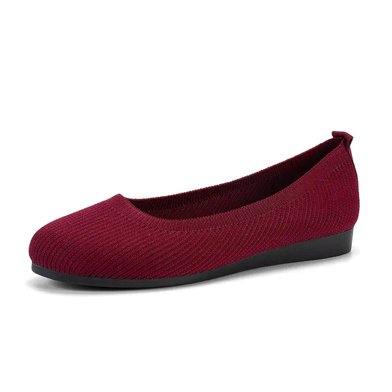 Women Comfortable Breathable Slip On Arch Support Casual Shoes