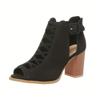 Women's Chunky Heeled Sandals