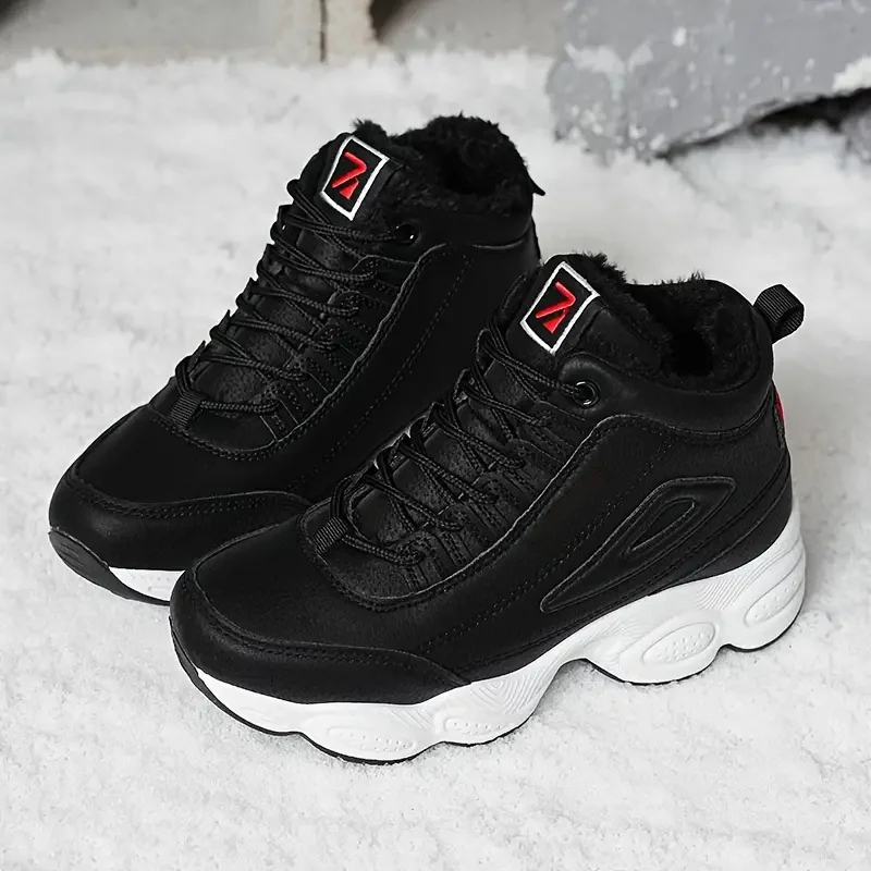 Winter thickened velvet warm sports cotton boots