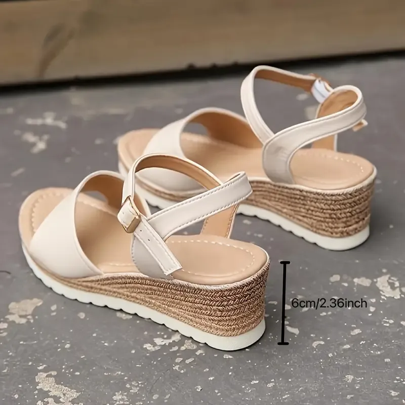 Women's Comfort Classic Wedge Bowtie Slide Sandals