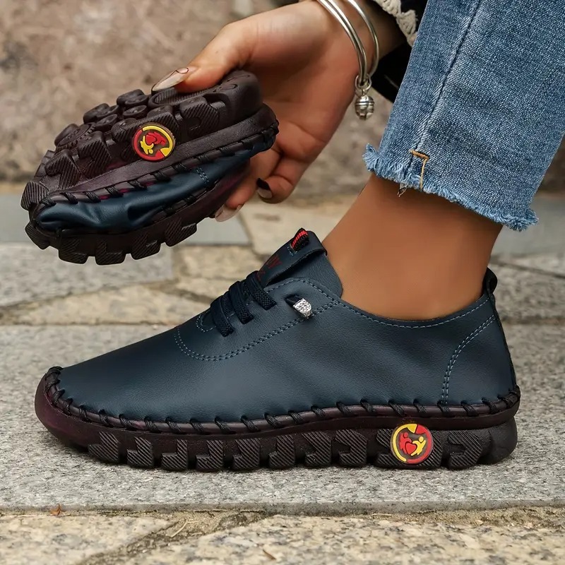 Women's Solid Color Flatform Shoes