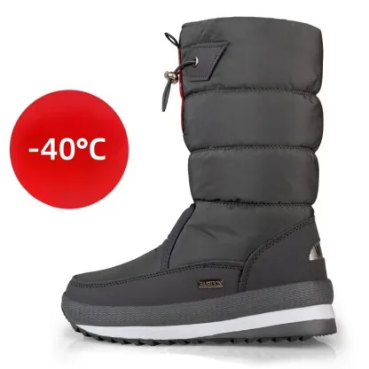 Premium Waterproof Faux Fur Non-Slip Women's Snow Boots