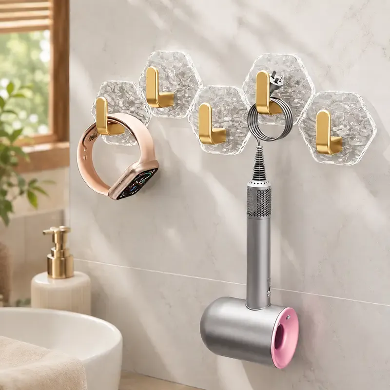 Waterproof Rustproof Sticky Hooks For