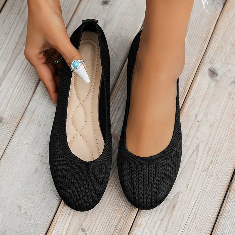 Women Comfortable Breathable Slip On Arch Support Casual Shoes