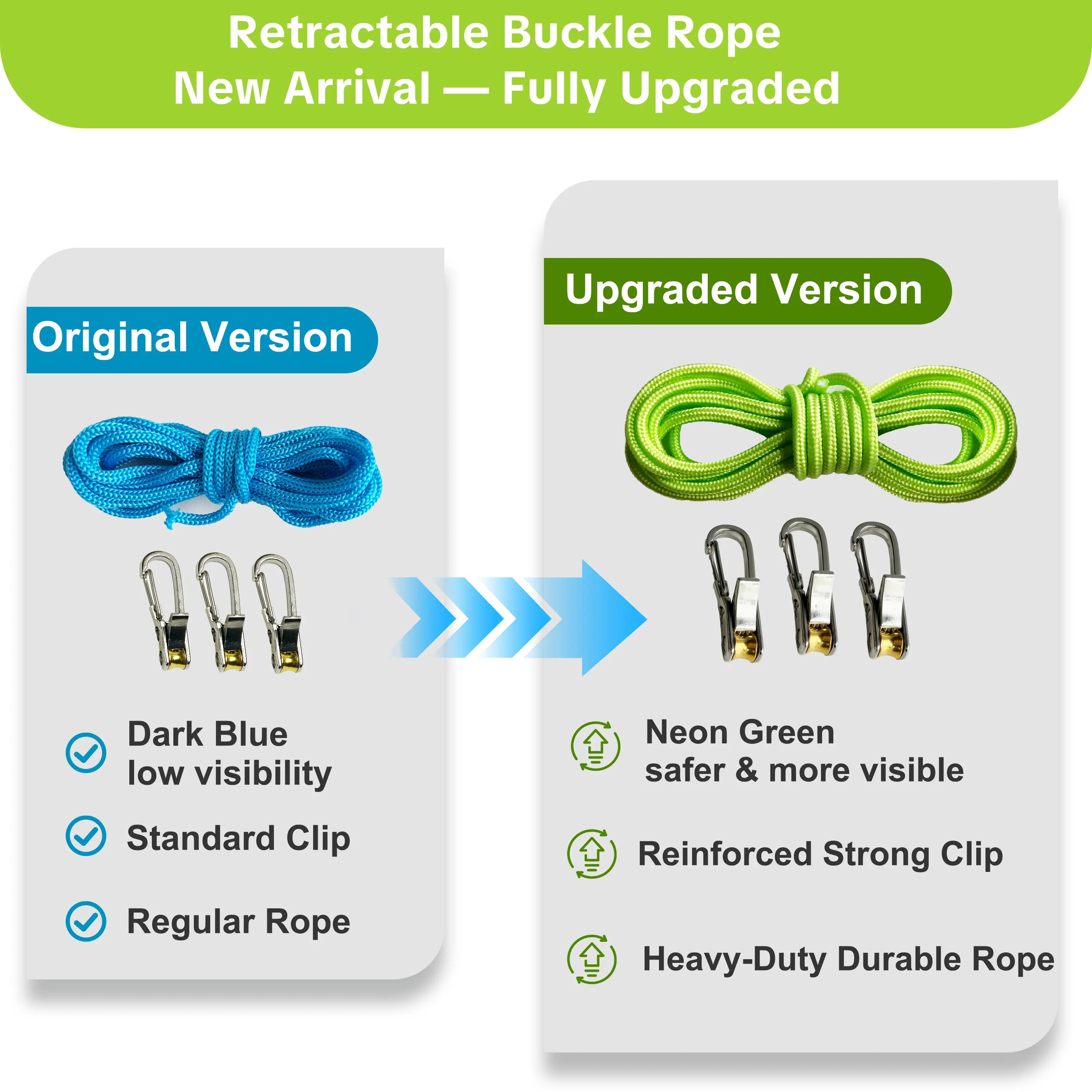 Retractable Buckle Rope