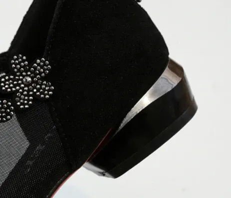 Women's comfortable zippered sexy shoes