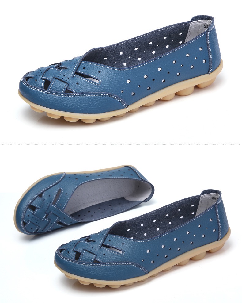 Orthopedic Loafers In Breathable Leather