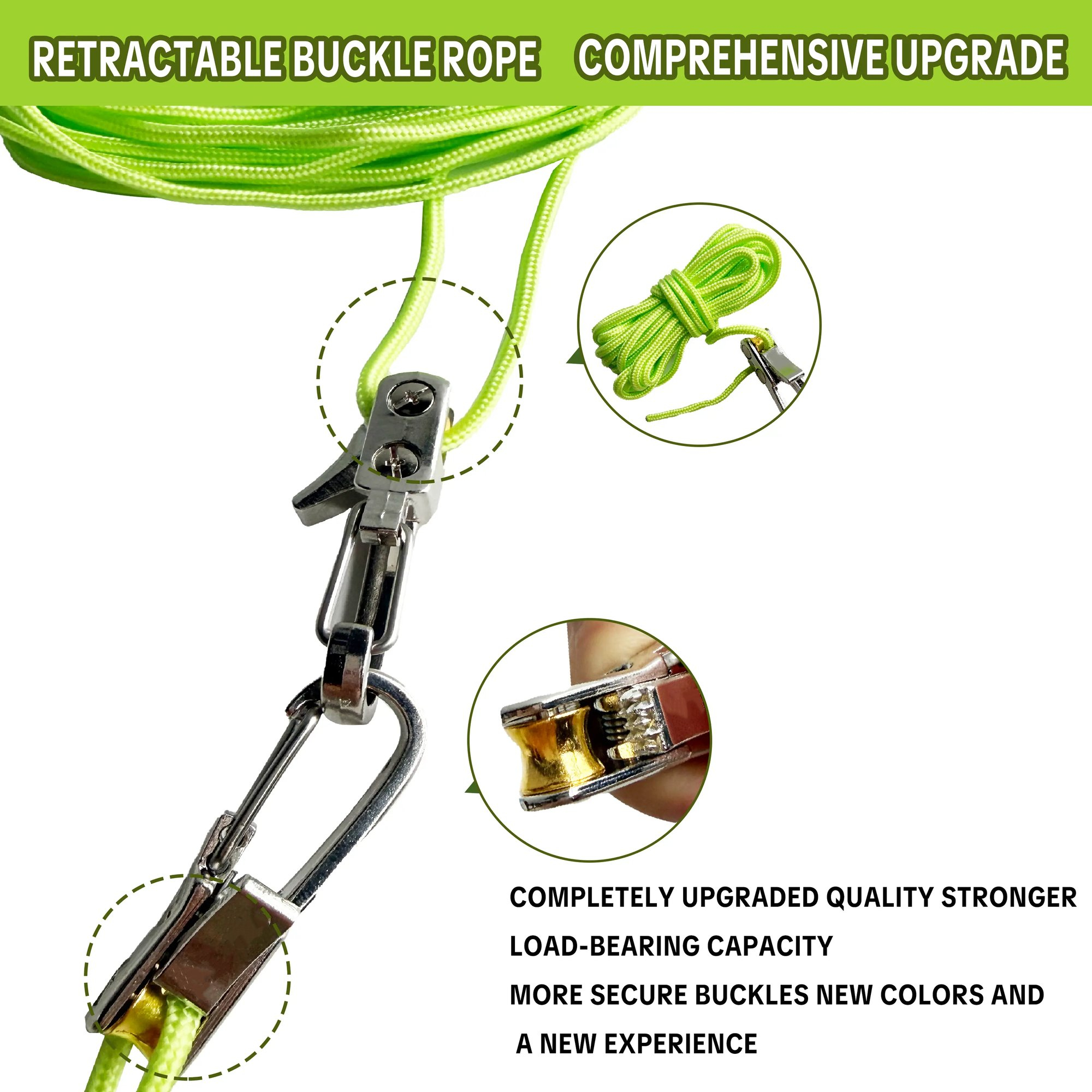 Retractable Buckle Rope