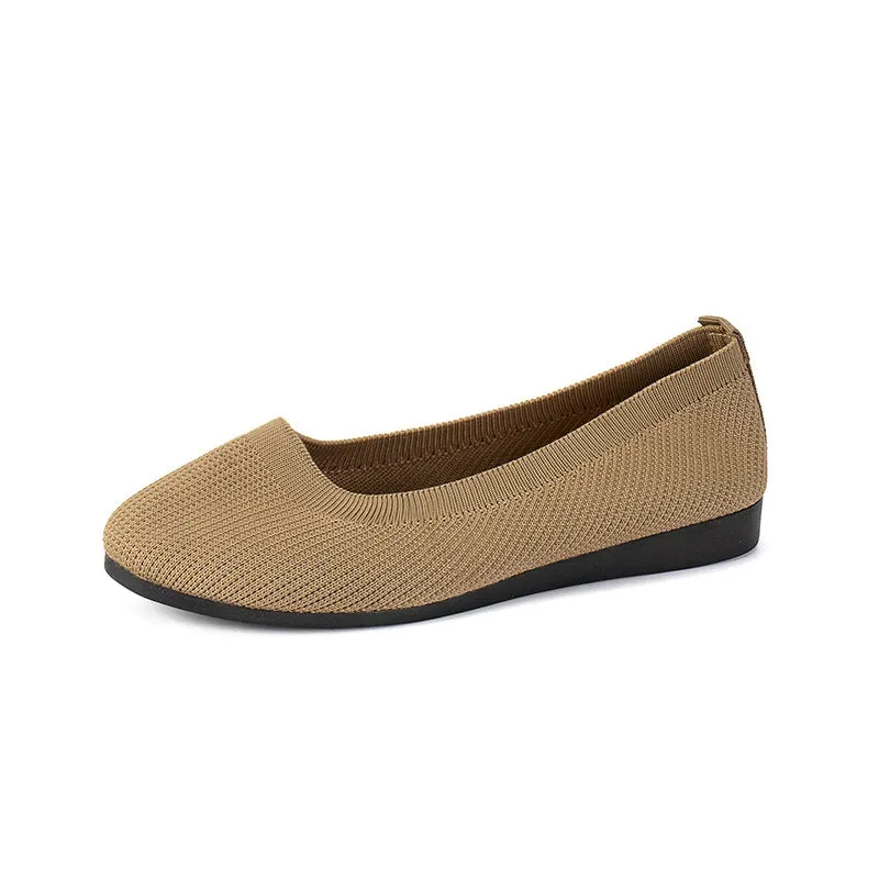 Women Comfortable Breathable Slip On Arch Support Casual Shoes