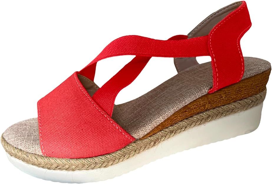 Women's Chunky Platform Classic Flat Bottom Slope Heel Sandals