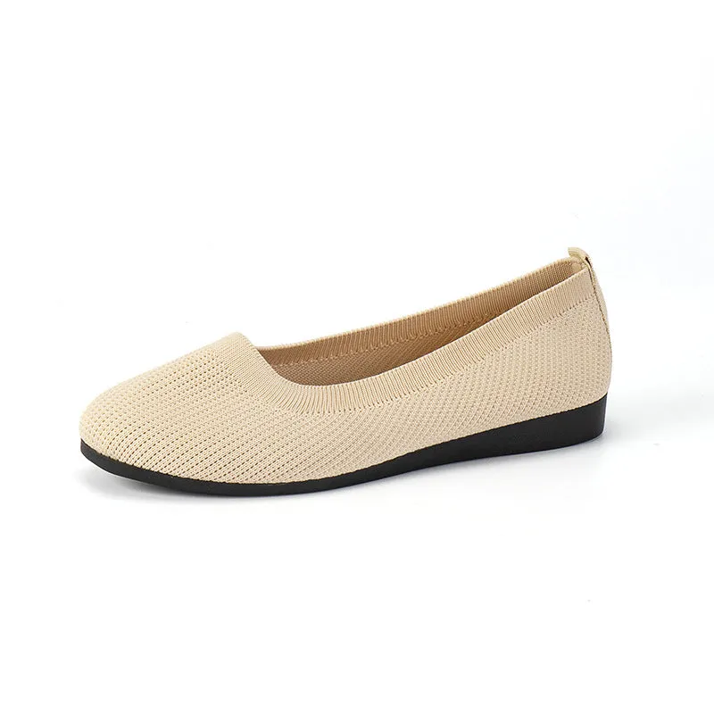 Women Comfortable Breathable Slip On Arch Support Casual Shoes