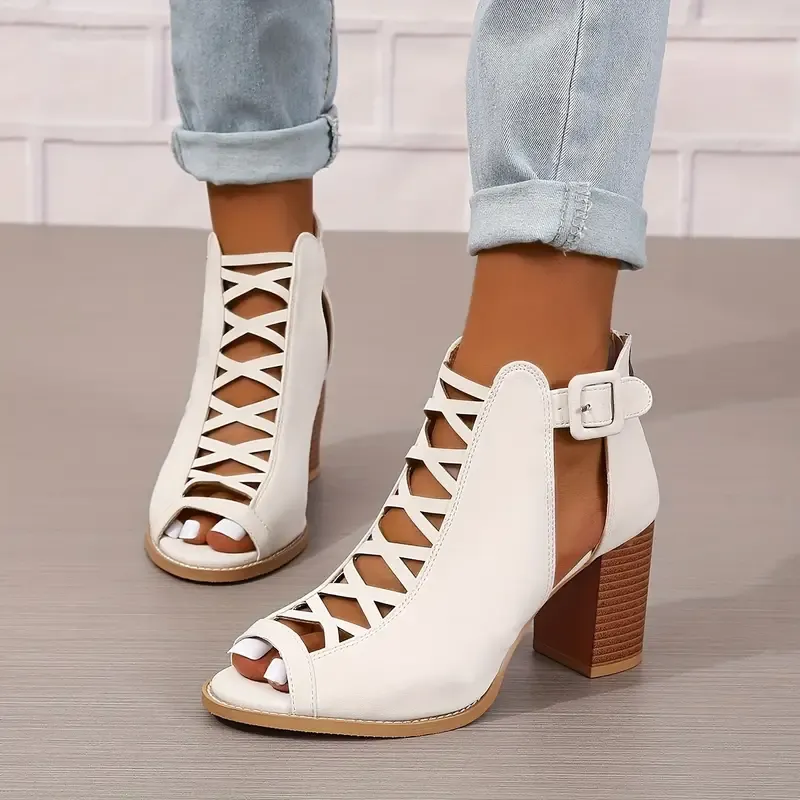 Women's Chunky Heeled Sandals