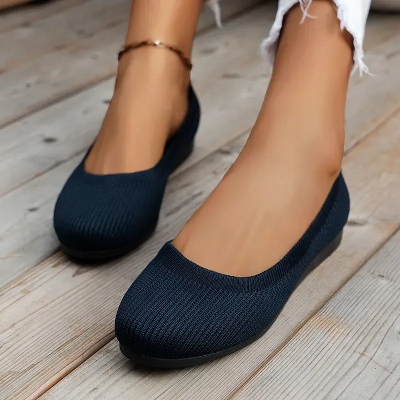 Women Comfortable Breathable Slip On Arch Support Casual Shoes