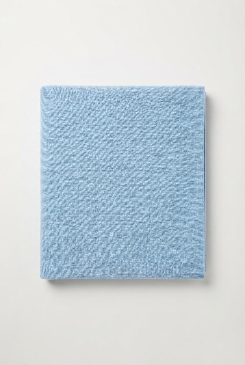 Outdoor fleece picnic blanket laid flat showing full size and texture.