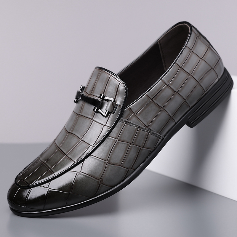 Men's Fashion Calfskin Leather Shoes