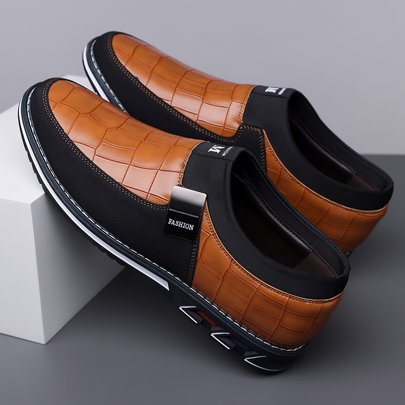 Men's Fashion Calfskin Leather Shoes