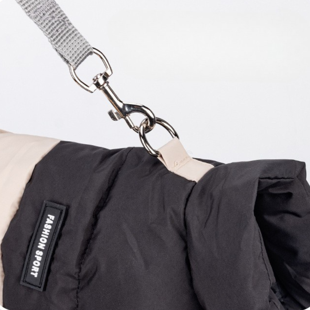 Graphene-Lined All-Weather 4-Legged Puffer Coat for Small Breeds