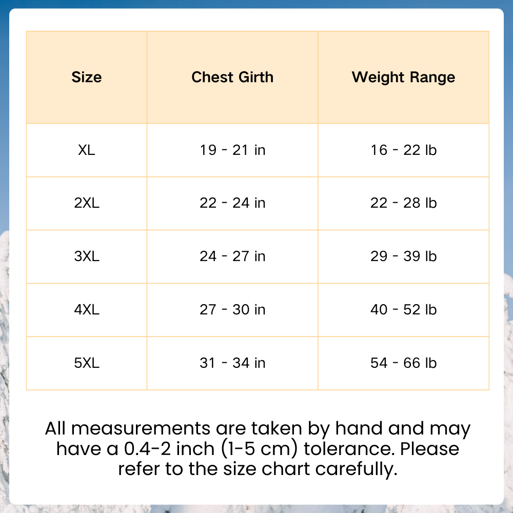 Four-Leg Outdoor Winter Coat