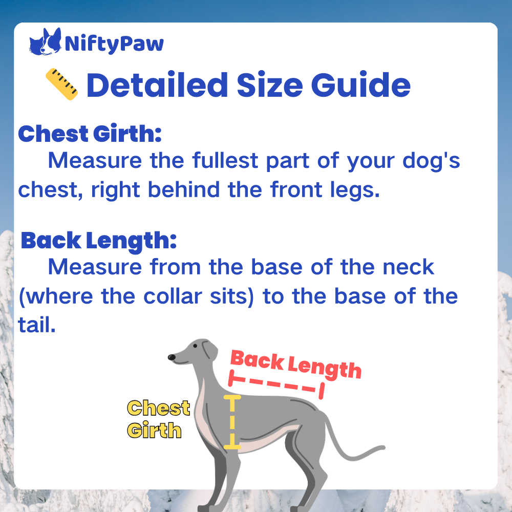 Nifty Paw Insulated & Reflective Dog Jacket
