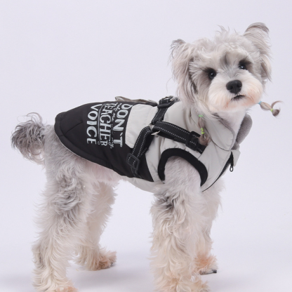 Nifty Paw Insulated Dog Vest & Harness