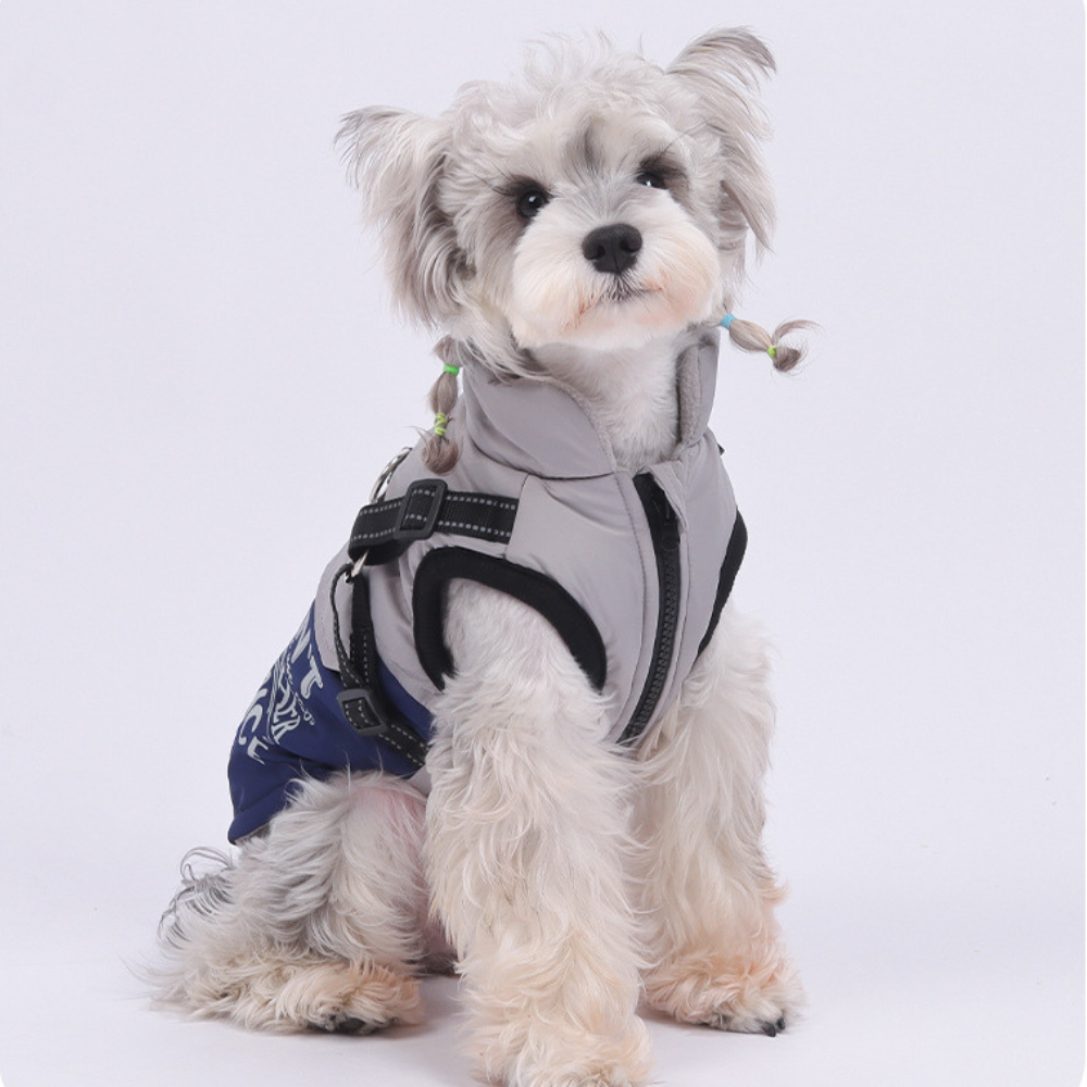Nifty Paw Insulated Dog Vest & Harness