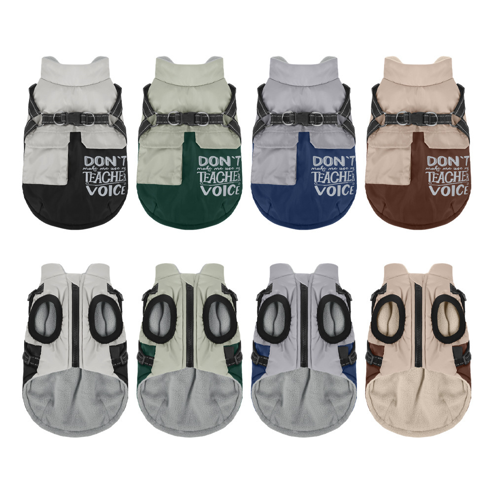 Nifty Paw Insulated Dog Vest & Harness