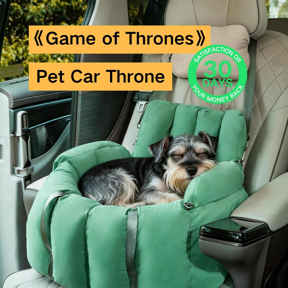 The Iron Throne of Pet Travel | Recommended for small dogs and seniors.