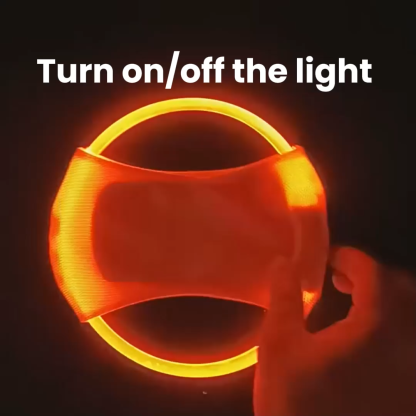 NiftyPaw LED Glow Frisbee