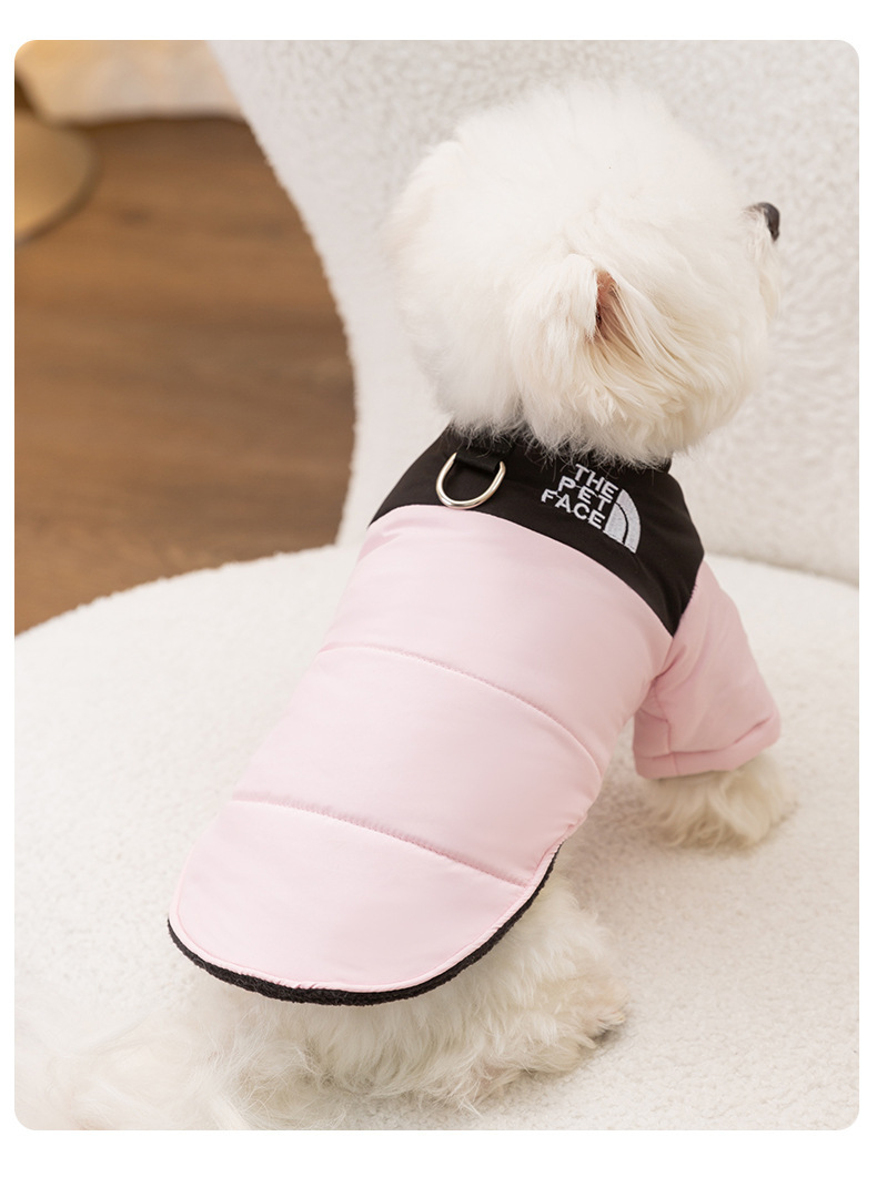 The North Face-Inspired Puppy Winter Coat
