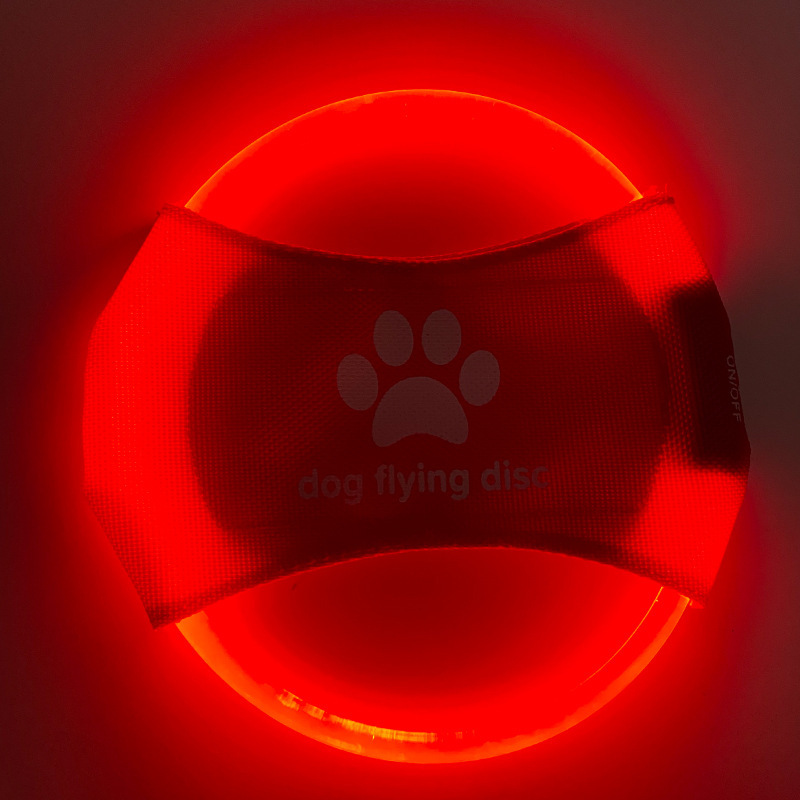 NiftyPaw LED Glow Frisbee