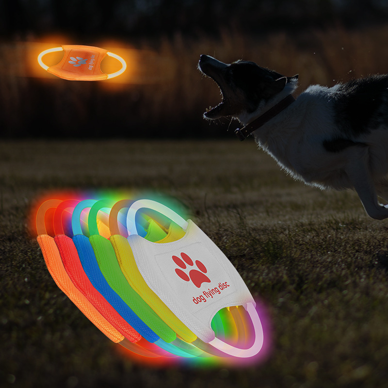 NiftyPaw LED Glow Frisbee