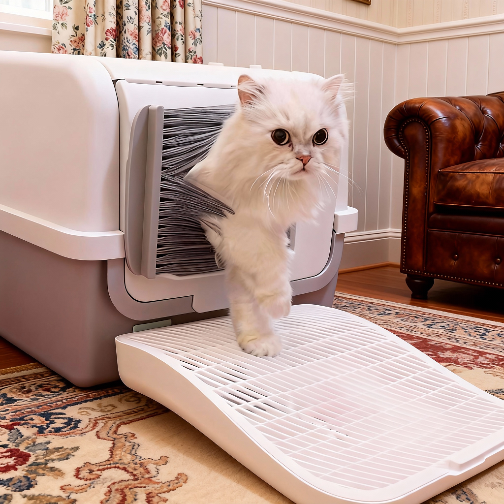 Nifty Paw Litter Box Hair & Sand Remover