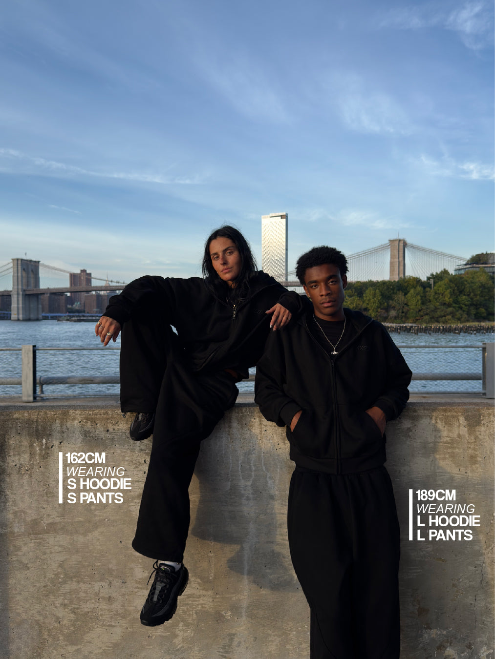 ALL BLACK - BAthtLACLAVA ZIP HOODIE -