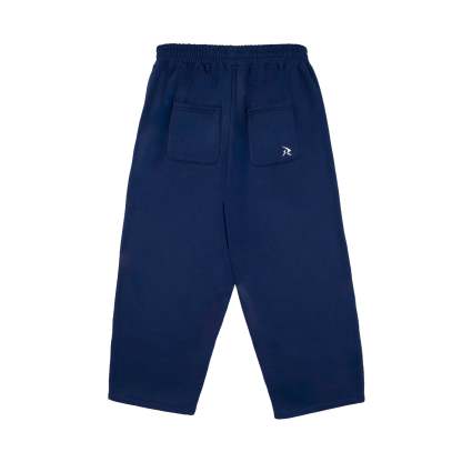 DARK BLUE - OPEN LEG JOGGER -