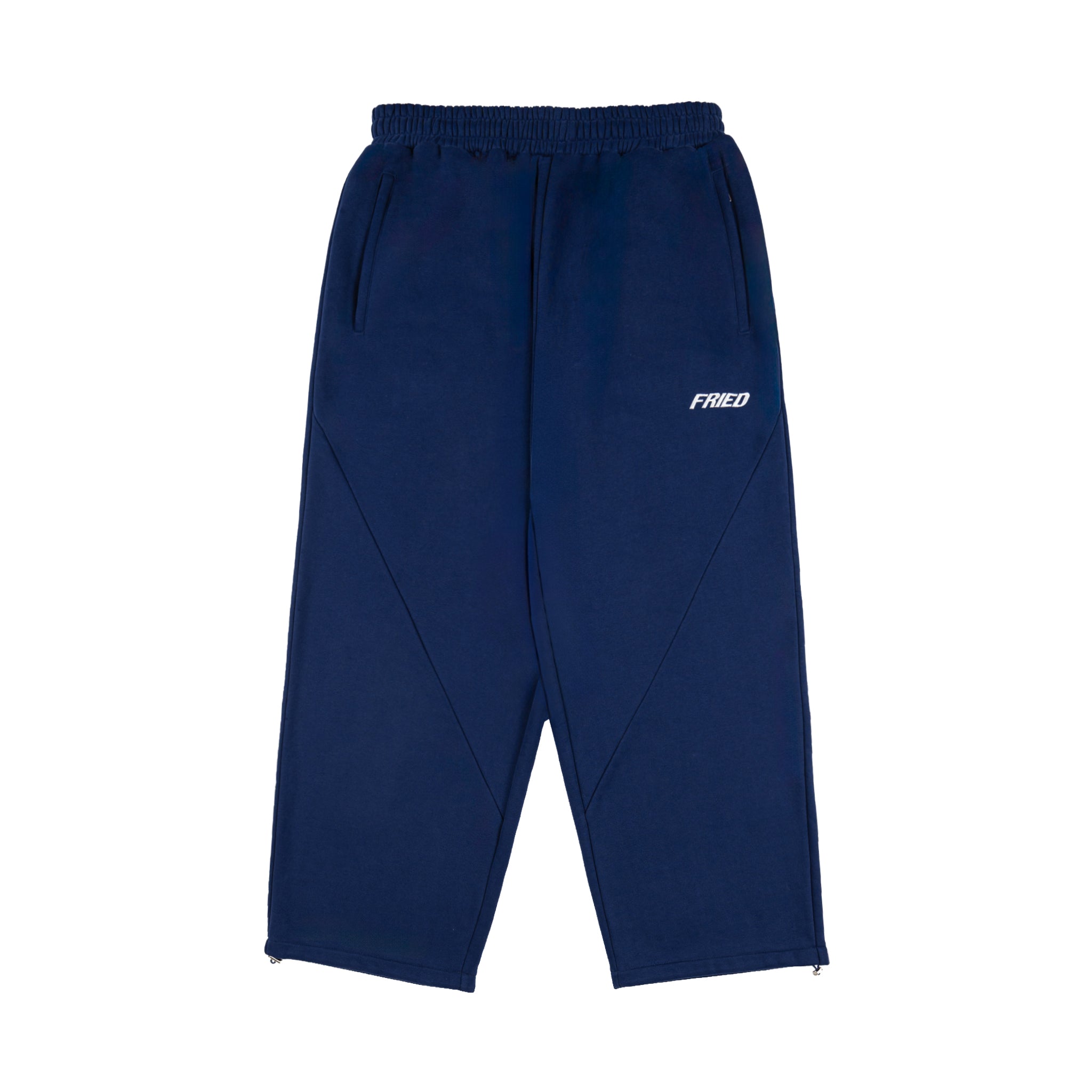 DARK BLUE - OPEN LEG JOGGER -