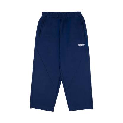 DARK BLUE - OPEN LEG JOGGER -
