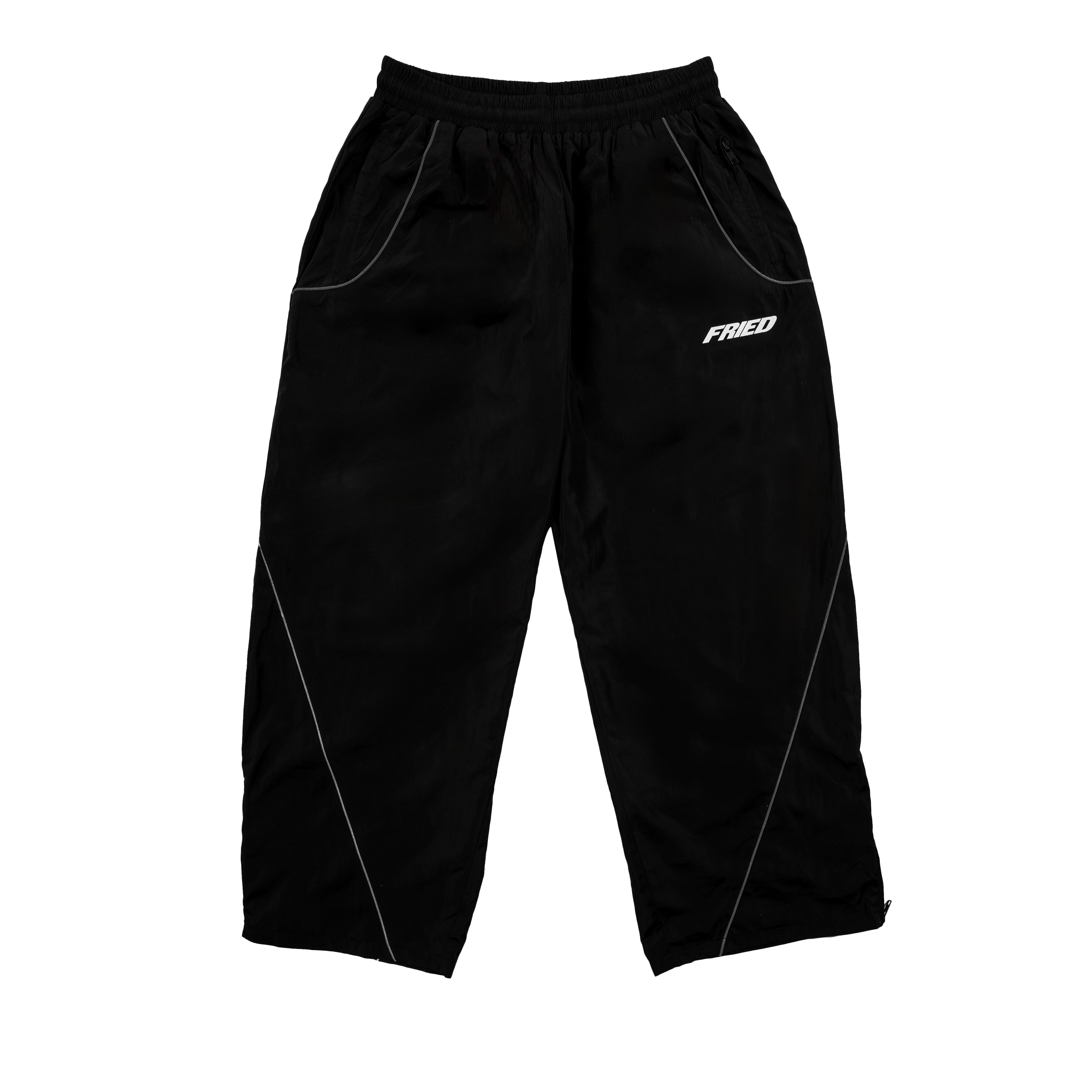 BLACK - WATERPROOF PANTS -