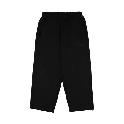 ALL BLACK - OPEN LEG JOGGER -