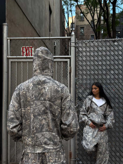 CAMO - BAthtLACLAVA ZIP HOODIE -