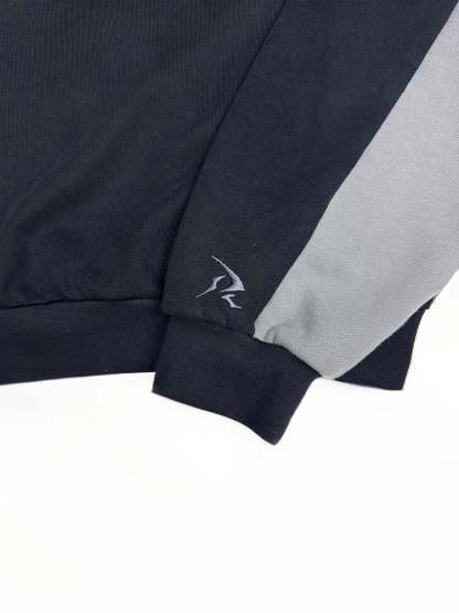BLACK/GREY - BAthtLACLAVA ZIP HOODIE -