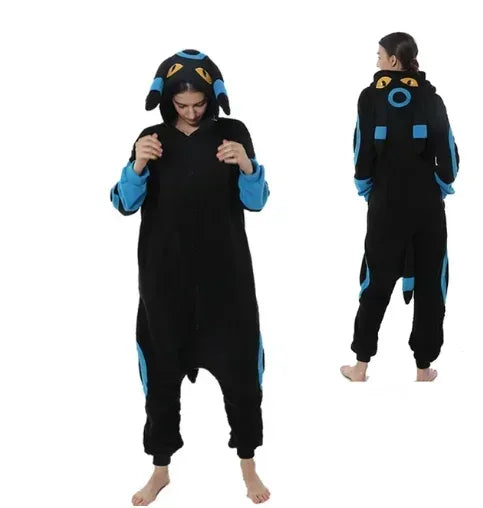 Mystic Pothtkemon Fleece Onesie Pajamas