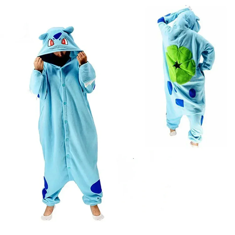 Mystic Pothtkemon Fleece Onesie Pajamas