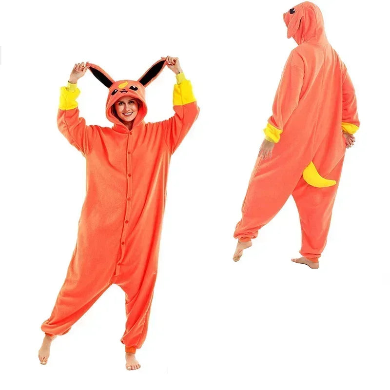 Mystic Pothtkemon Fleece Onesie Pajamas