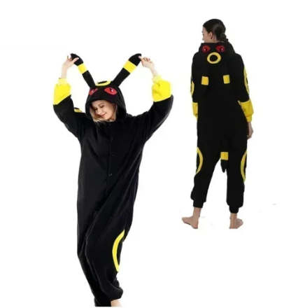 Mystic Pothtkemon Fleece Onesie Pajamas
