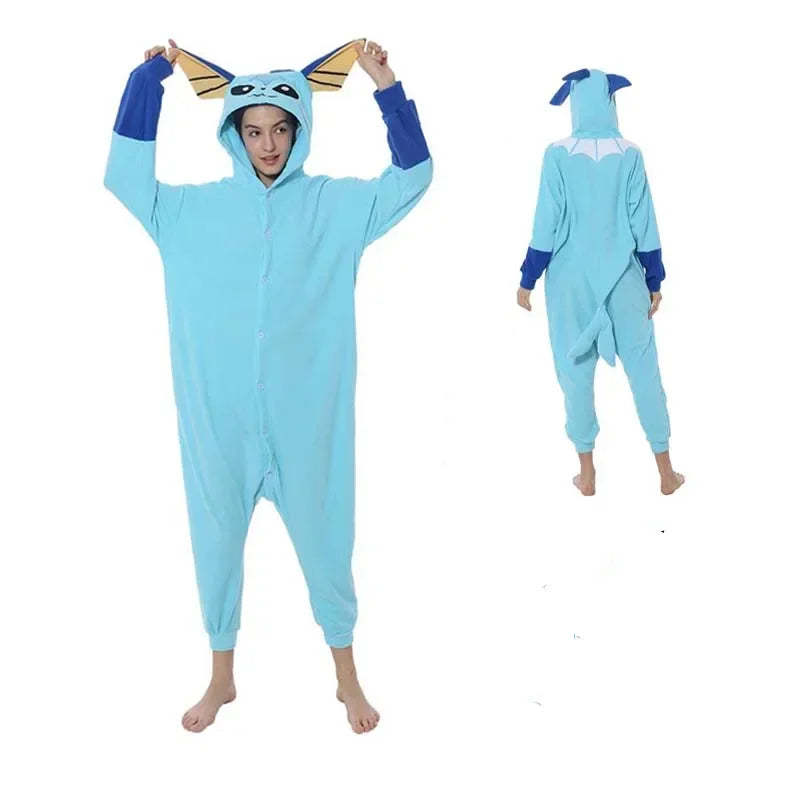 Mystic Pothtkemon Fleece Onesie Pajamas